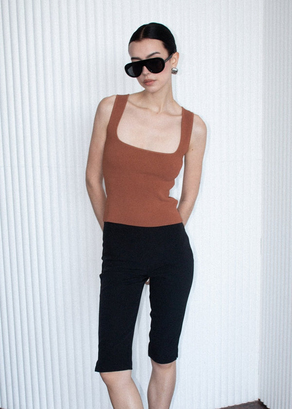Loam Square Neck Tank - Copper
