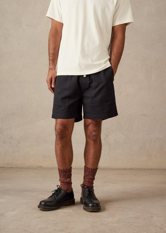 Twill Shorts - Black