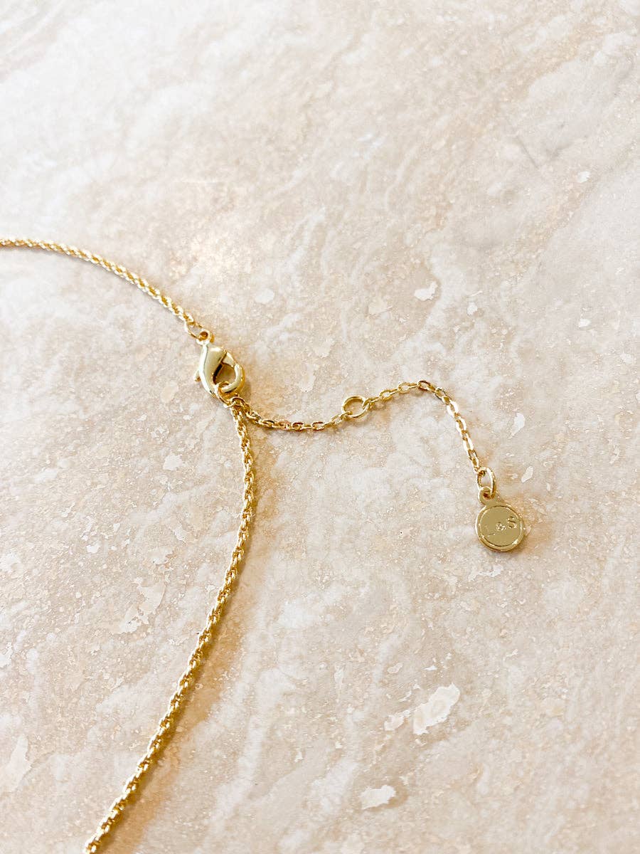 Pandora Necklace - Gold Plated Charm
