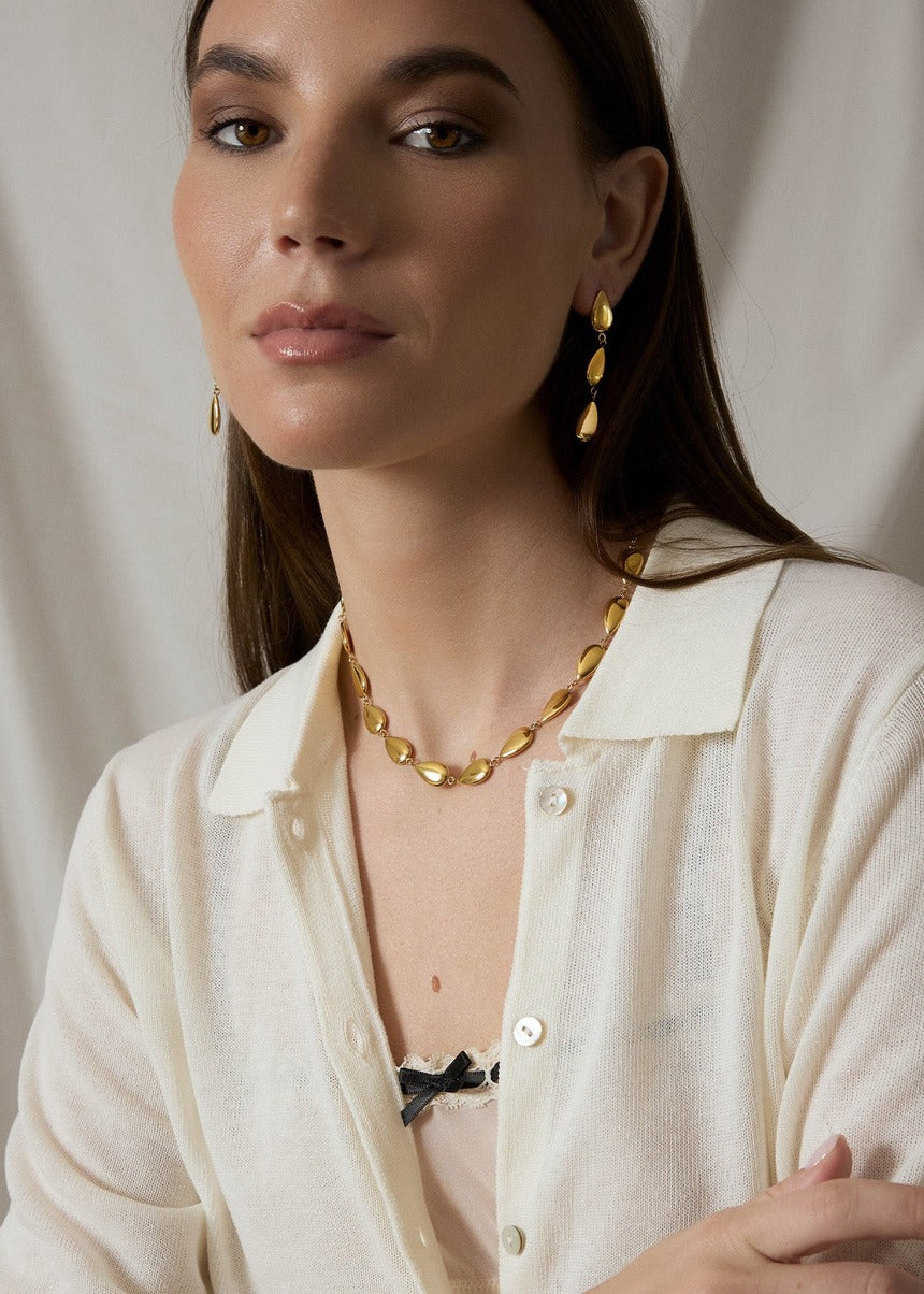 Gracie Earrings - Gold