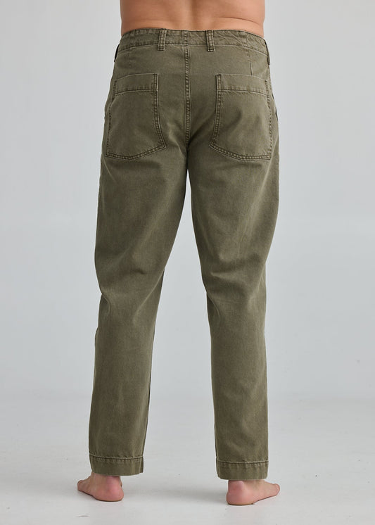 Cambridge Pant - Khaki Wash