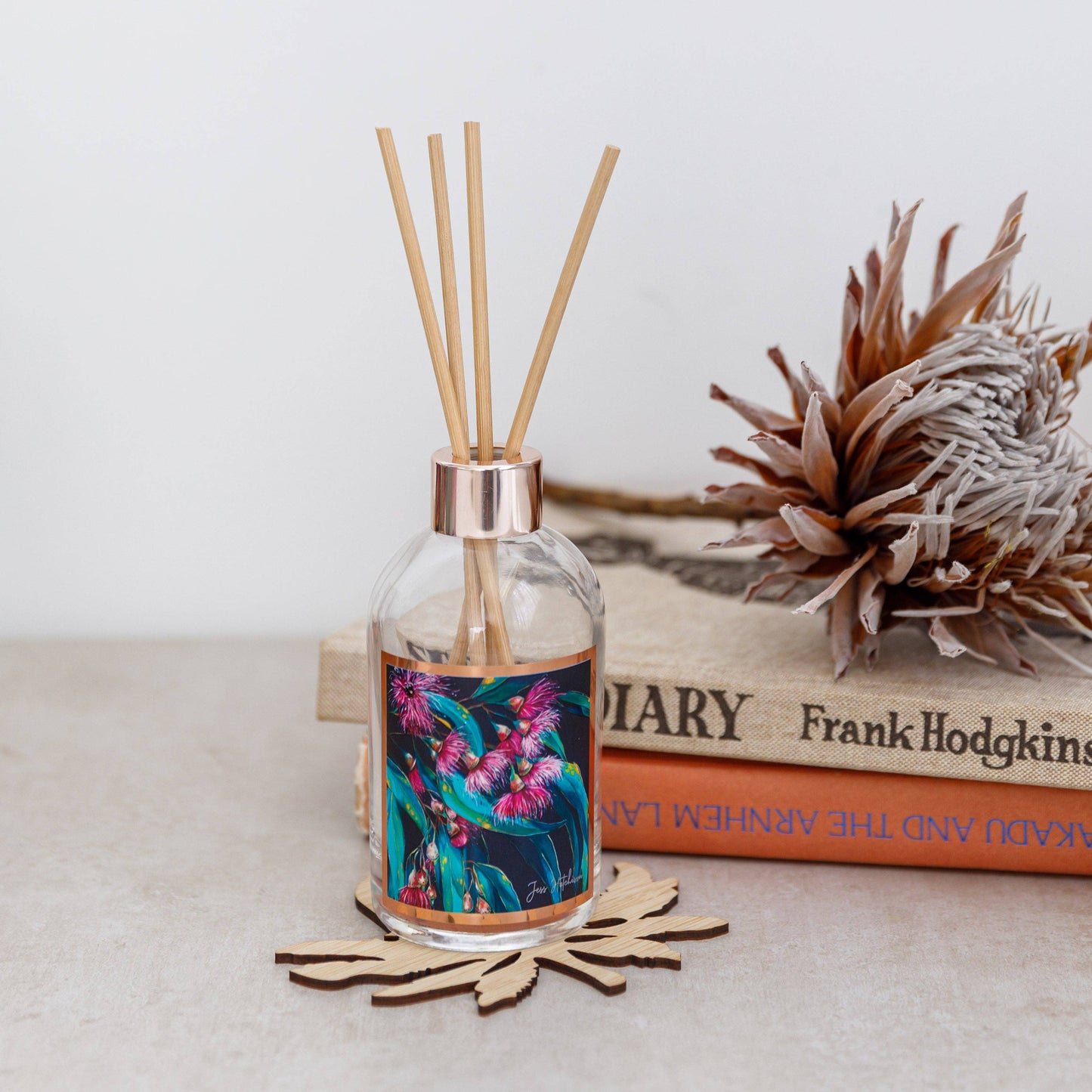 Aroma Pot - 200ml Australian artist reed diffuser - Australian bush