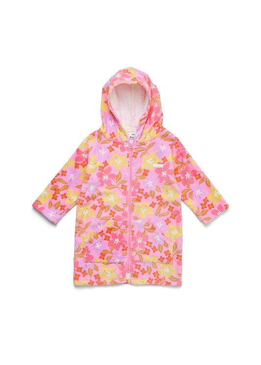 Zip-Up Towel - Hibiscus Daze