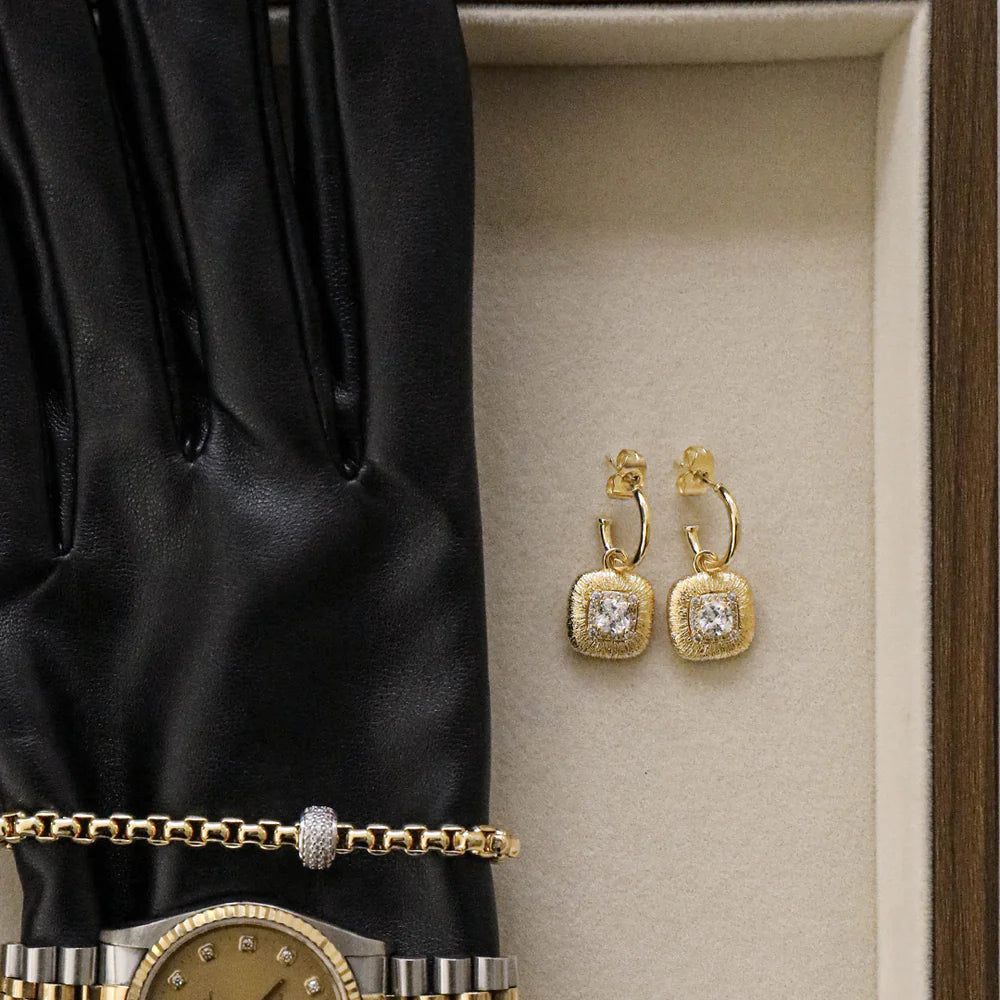 Christina Earrings - Gold