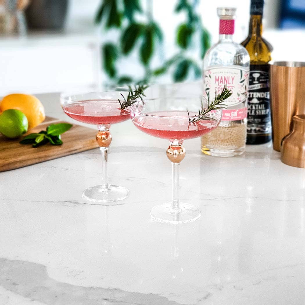 CLINQ - Coupe Glasses (Set of 2)