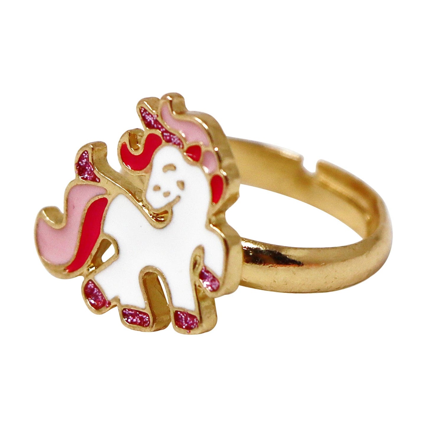 Pink Poppy - Rainbow Fantasy Rings - (Pack Size: 24)