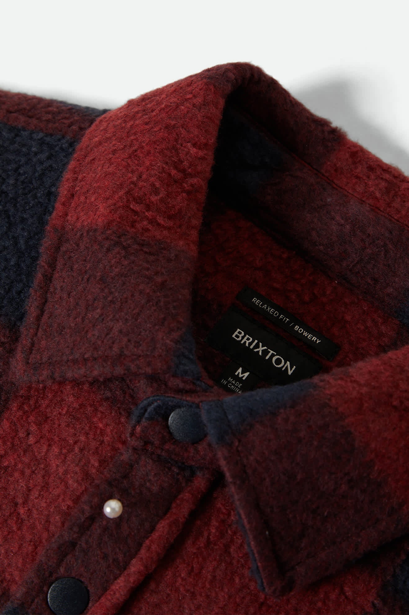 Bowery L/S Arctic Stretch Fleece - Adrenaline Rush / Mood Indigo PL