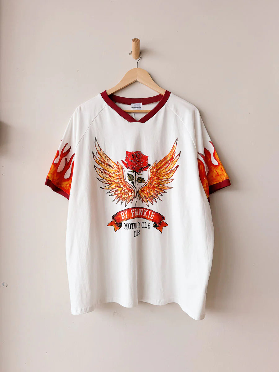 White Motorcycle Club Tee