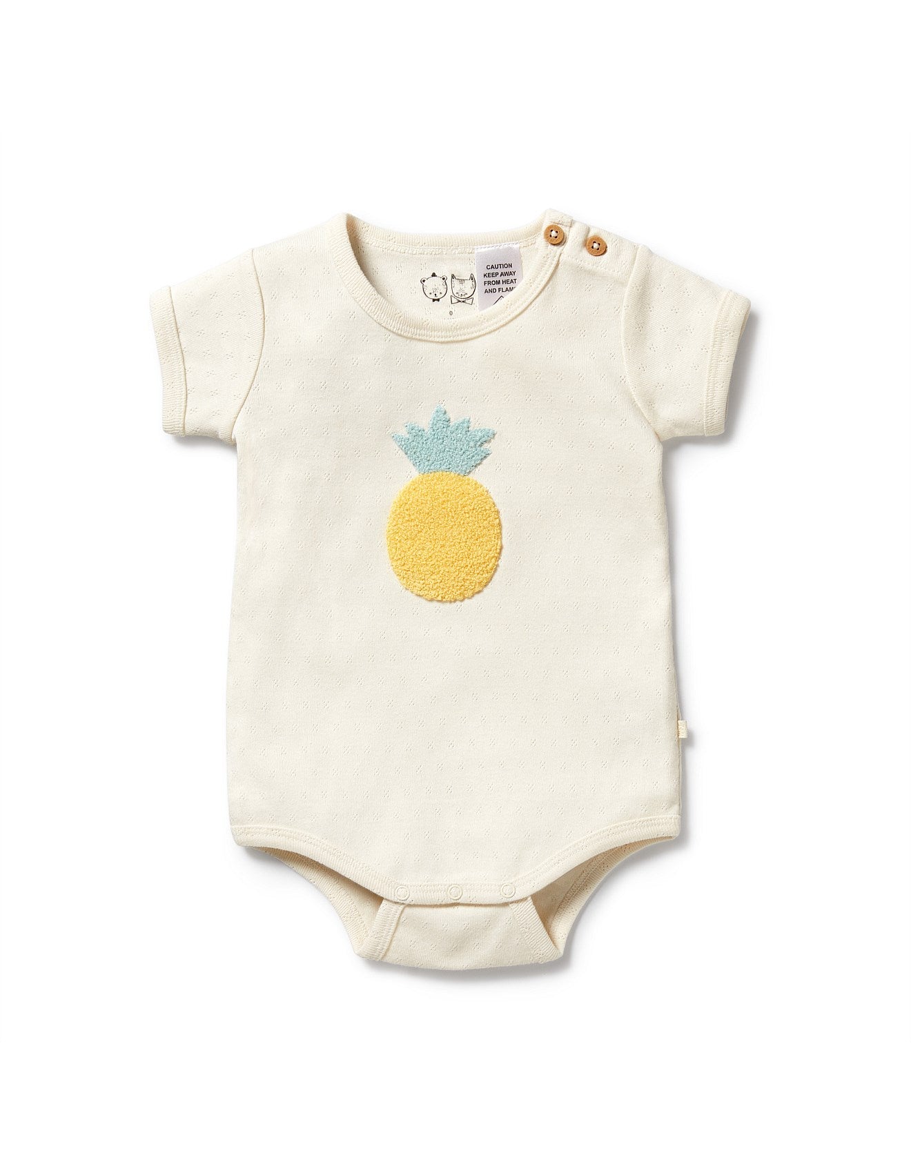 Piney Pals Organic Pointelle Bodysuit