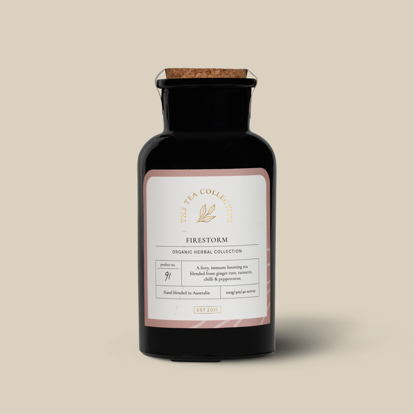 The Tea Collective - Firestorm: Boutique Jar + Loose Leaf Time