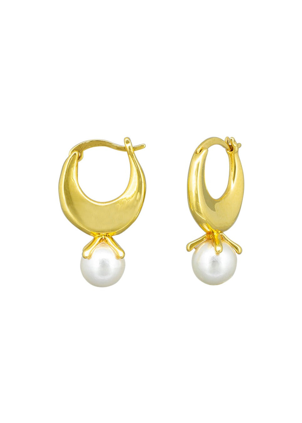 Nisha Hoops - Gold