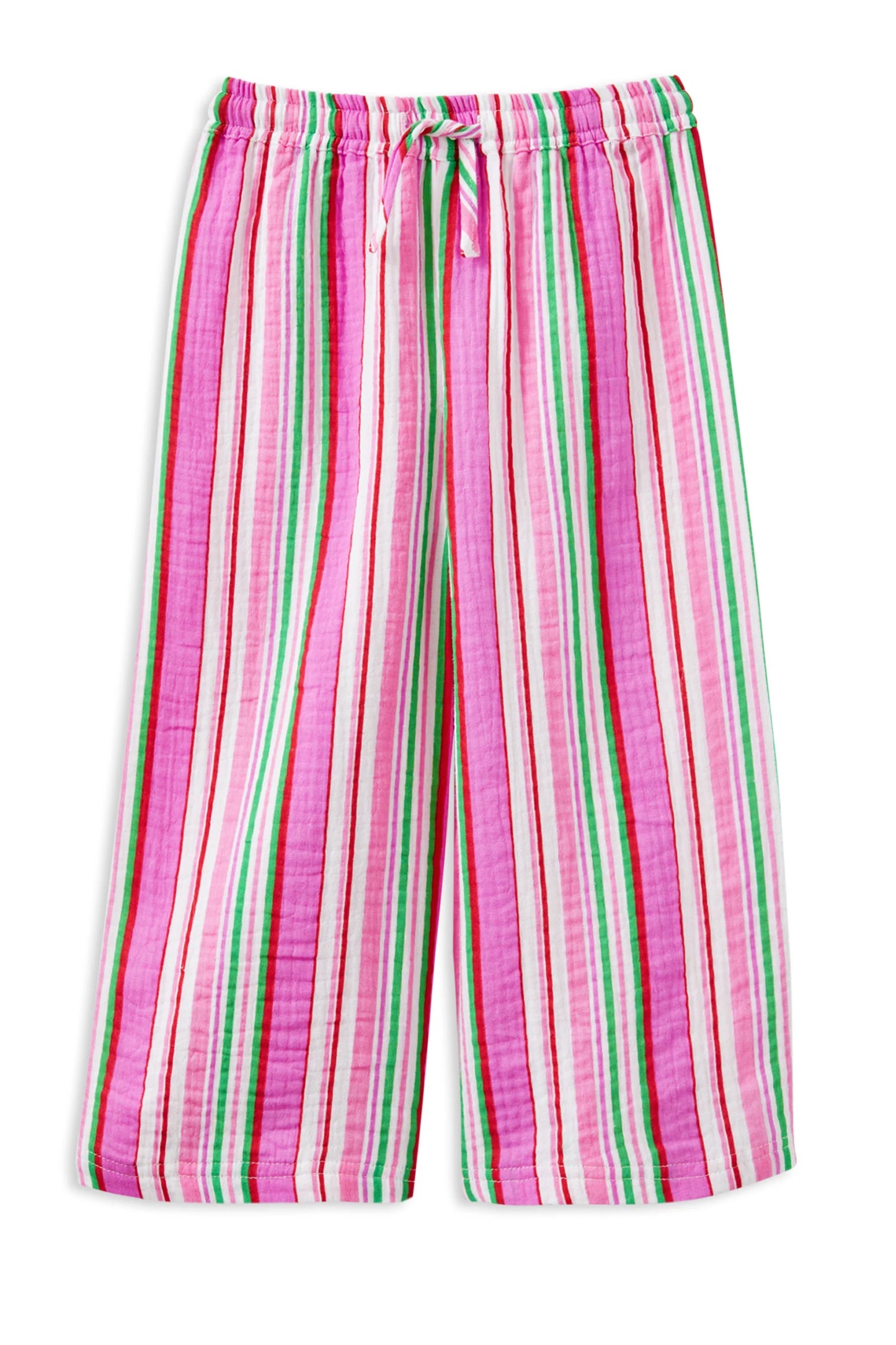 Crinkle Stripe Pant - Stripe