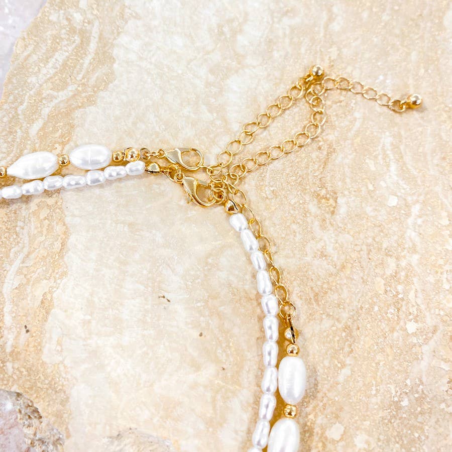 Oceania Beaded Layered Necklace