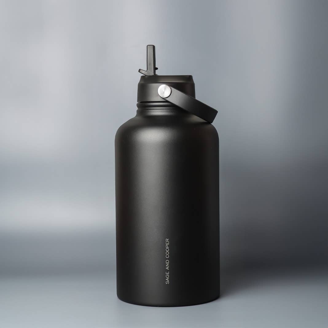 Sage & Cooper - The Sage & Cooper Insulated Drink Bottle: Stone / 1 Litre