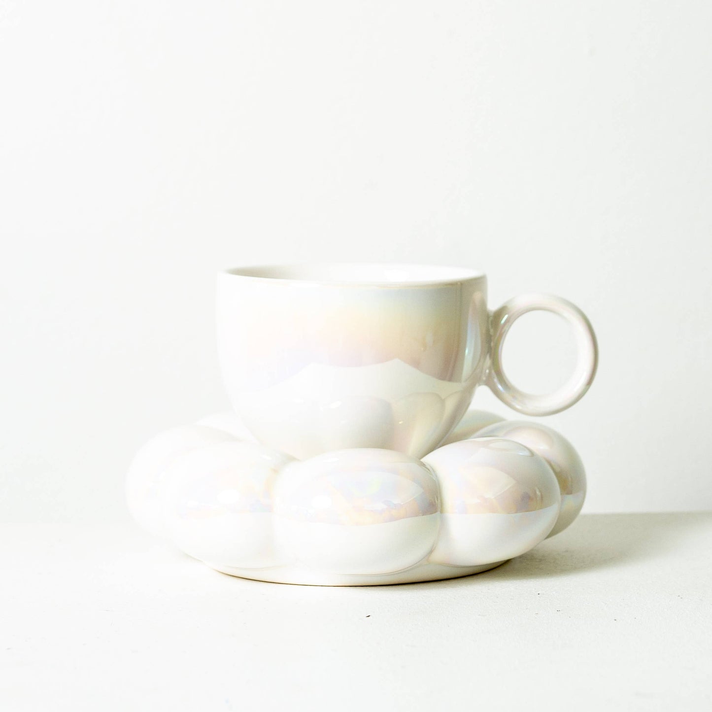 Sage & Cooper - Lottie Mug & Saucer: Pink