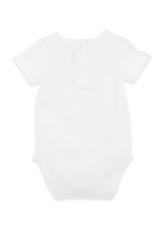 Songbird Embroidered Bodysuit - Cloud