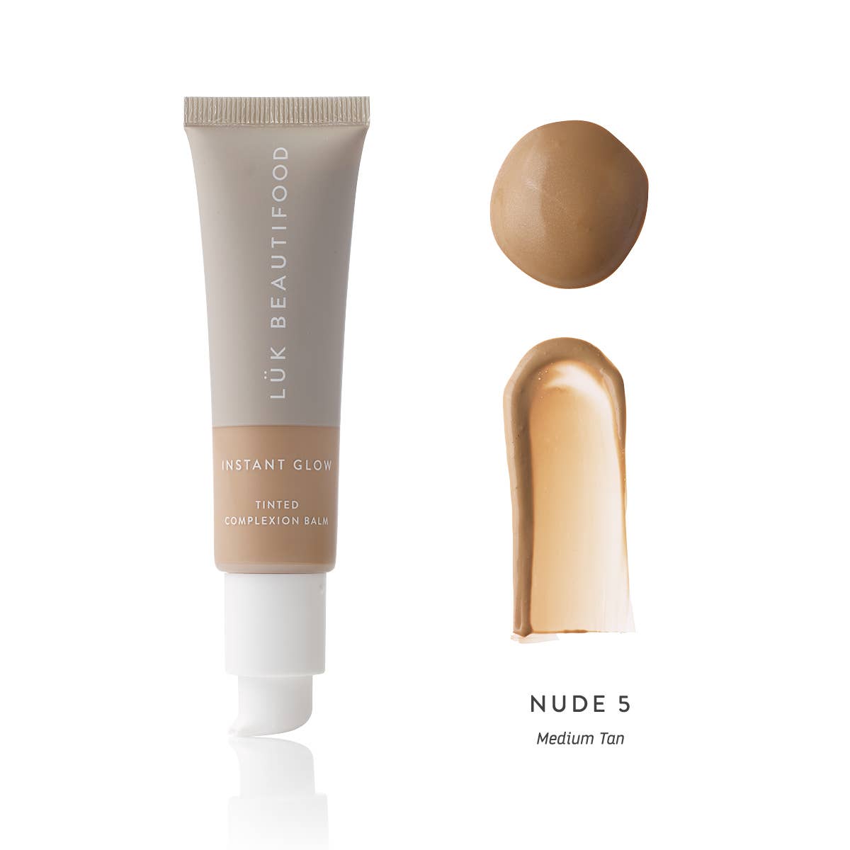 Lük Beautifood - NUDE 5 (Medium Tan) - Instant Glow Tinted Complexion Balm 30