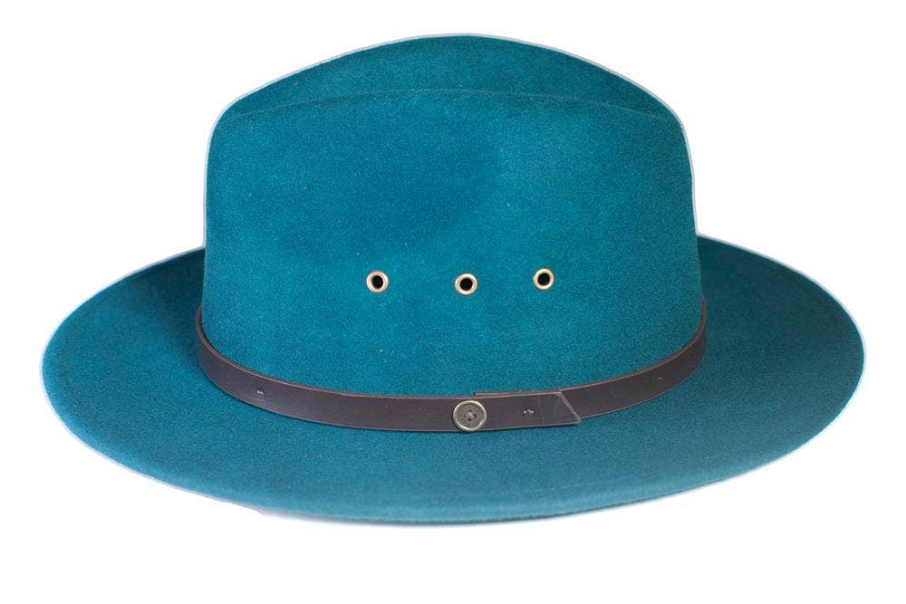 The Ratatat Felt Hat - Teal / M/L