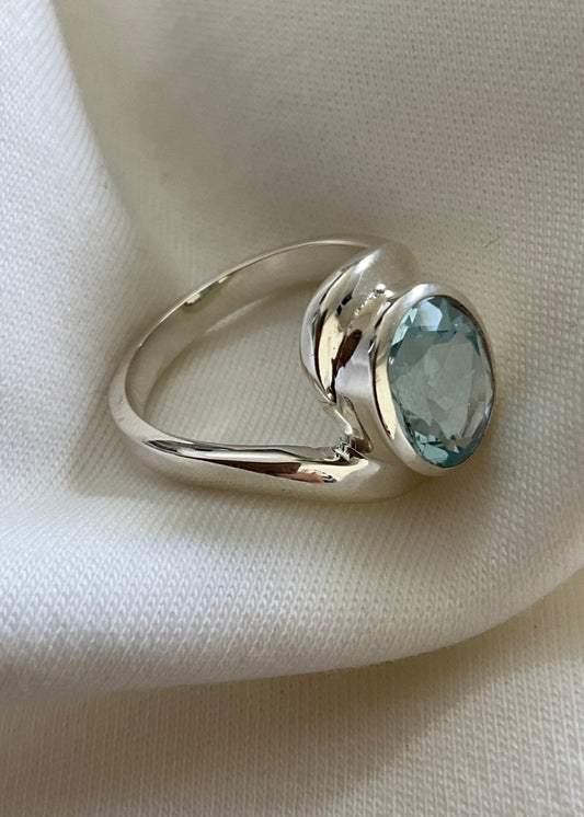 Veracruz Blue Topaz Ring