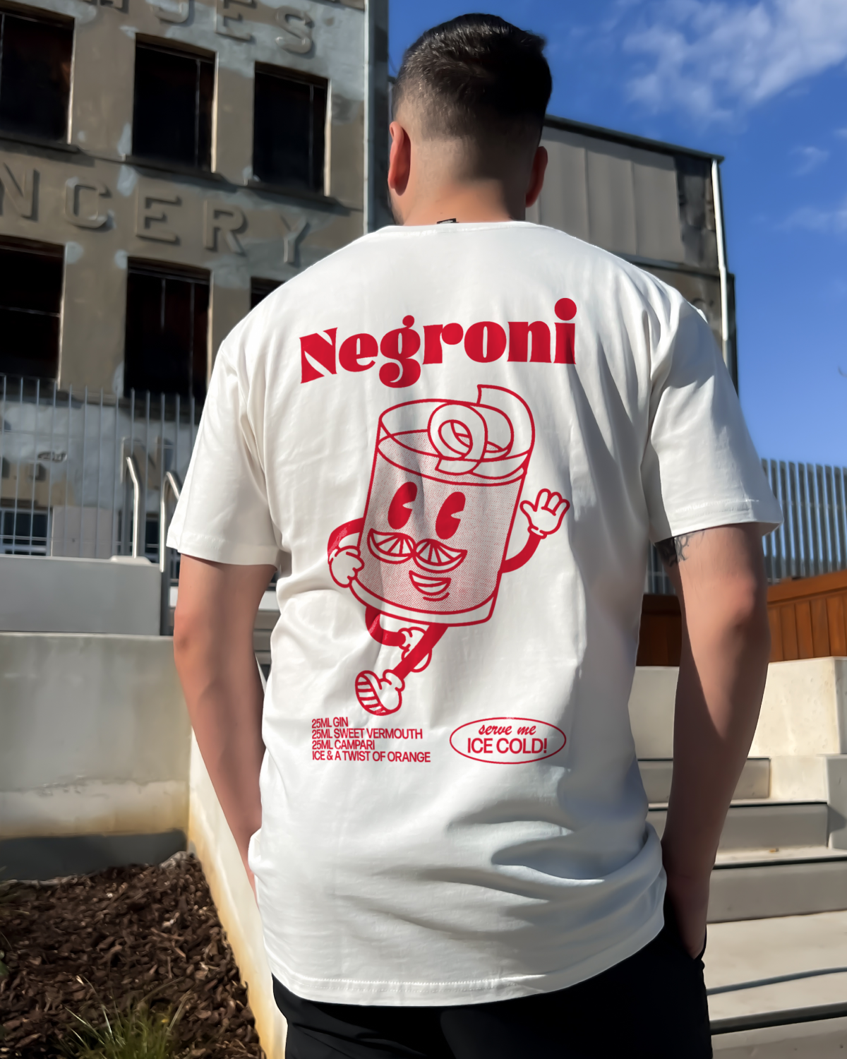 Threadheads - Negroni T-Shirt: Natural / Women's / M