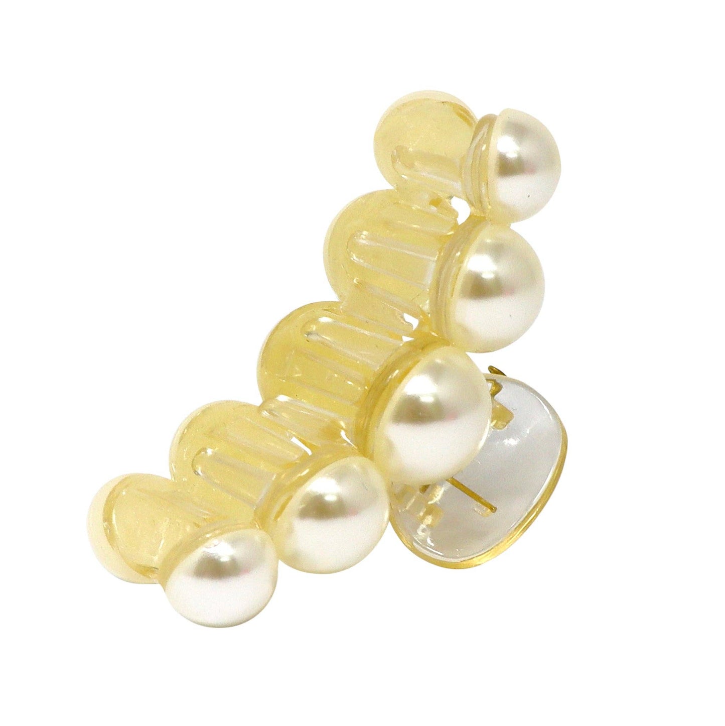 Pink Poppy - Pearl Claw Clip - (Pack Size: 6)