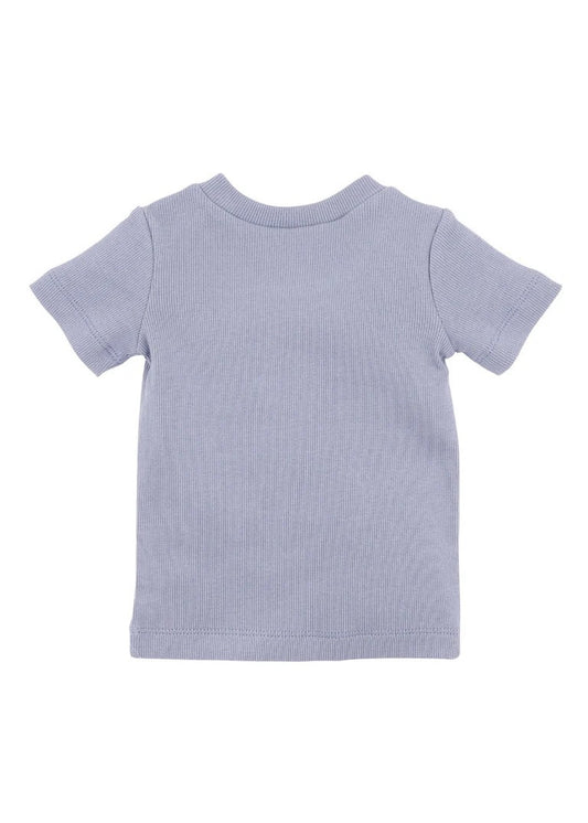 Axel Turtle Organic Tee - Ocean Blue