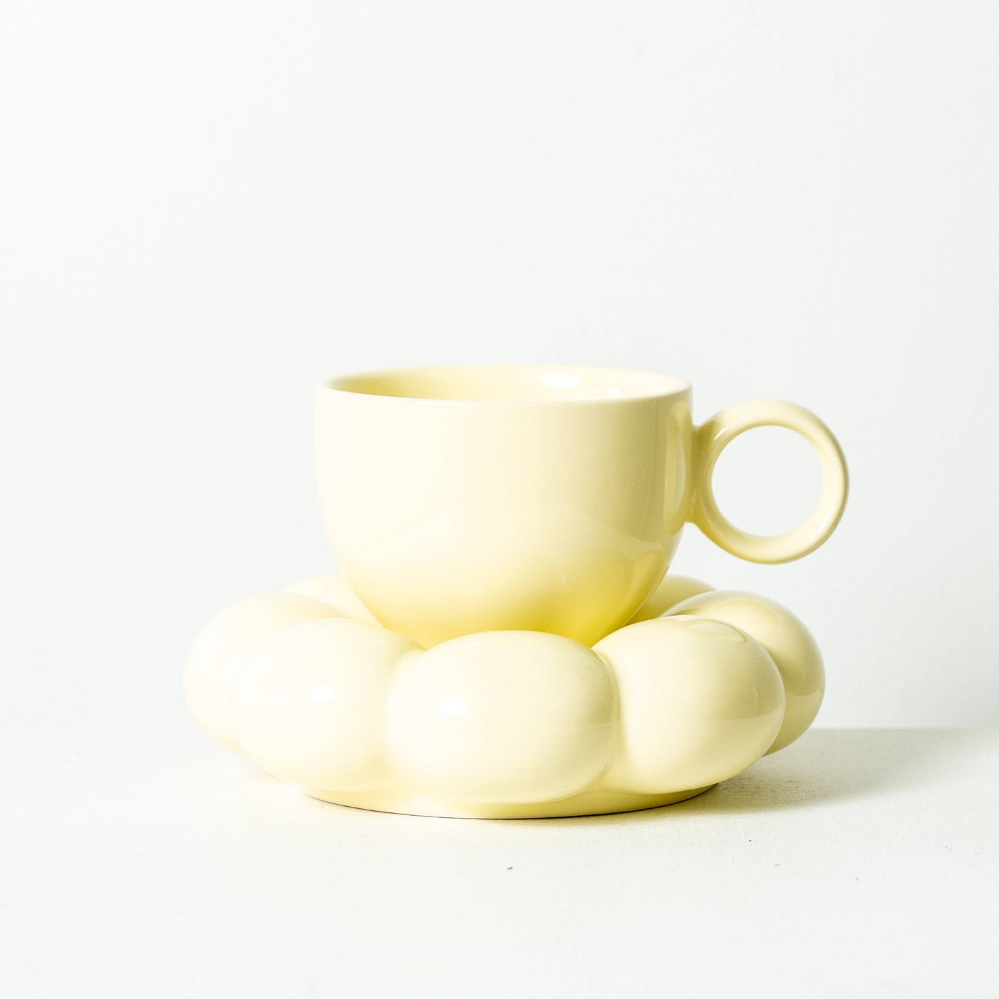 Sage & Cooper - Lottie Mug & Saucer: Pink