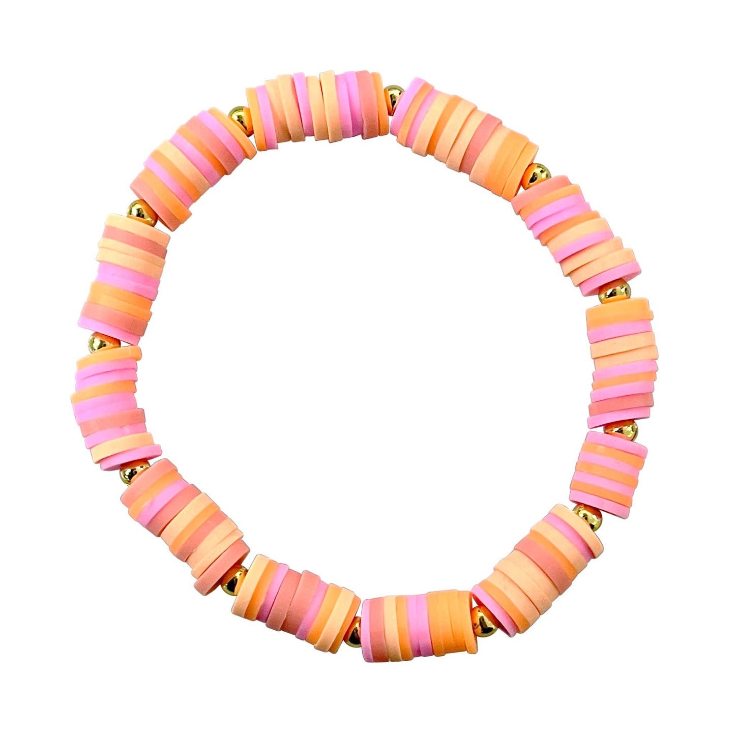 Pink Poppy - Emma Memma Bracelet Set - (Pack Size 6)