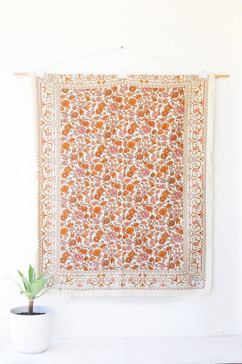Posie - Picnic Beach Throw Rug - XL