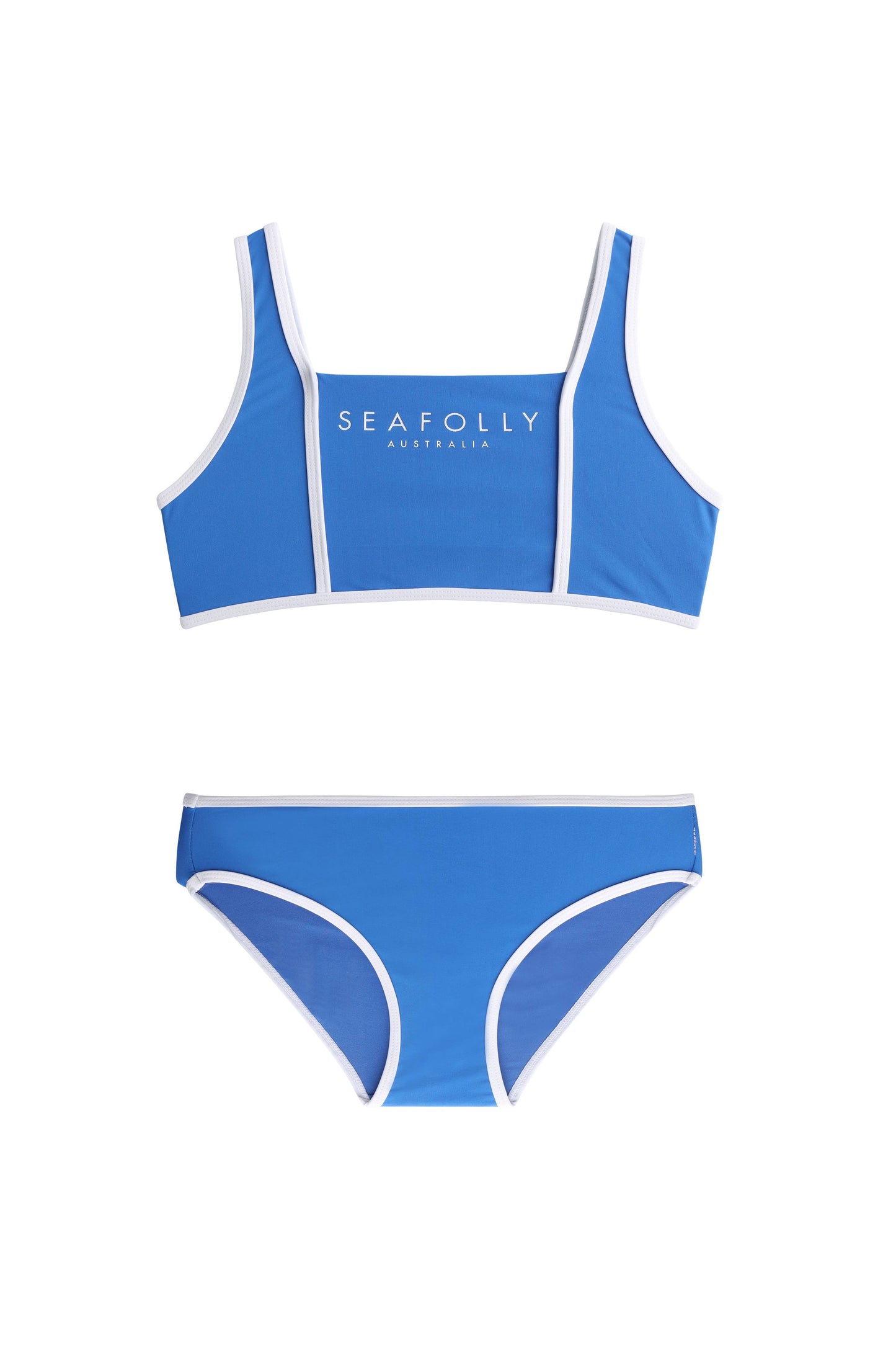 Seafolly Kids - Essentials Bikini - Azure: AZURE / 10