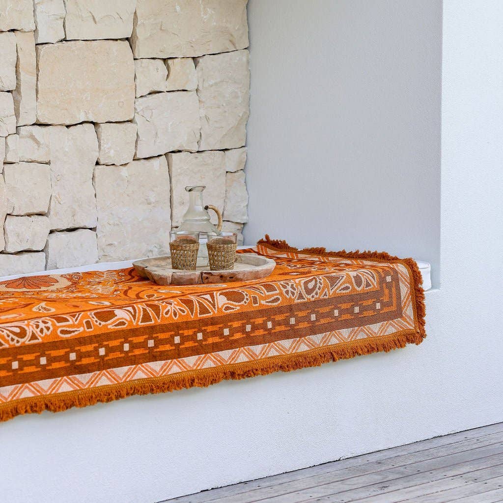 Sunni Scenes - Honey Picnic Rug