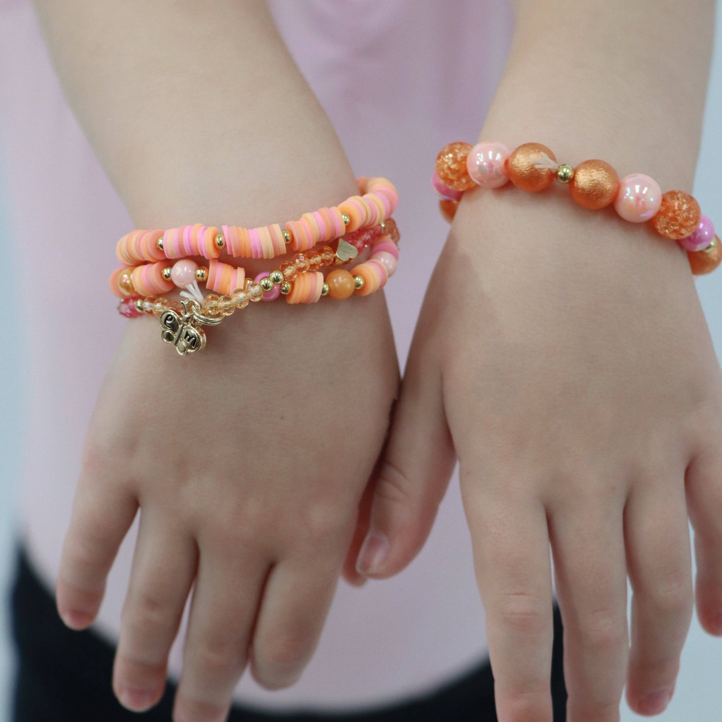 Pink Poppy - Emma Memma Bracelet Set - (Pack Size 6)