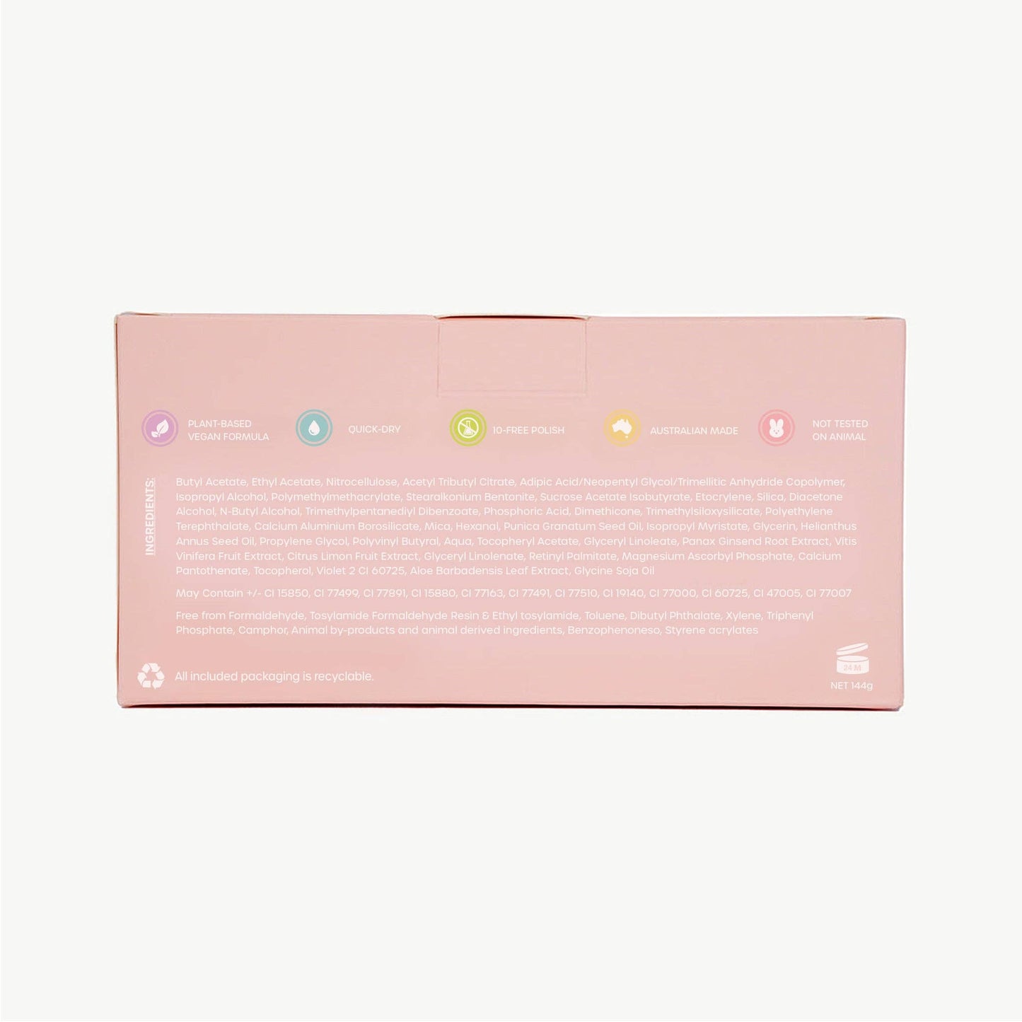 Oh Flossy - Oh Flossy Pink Pamper Nail Polish Set