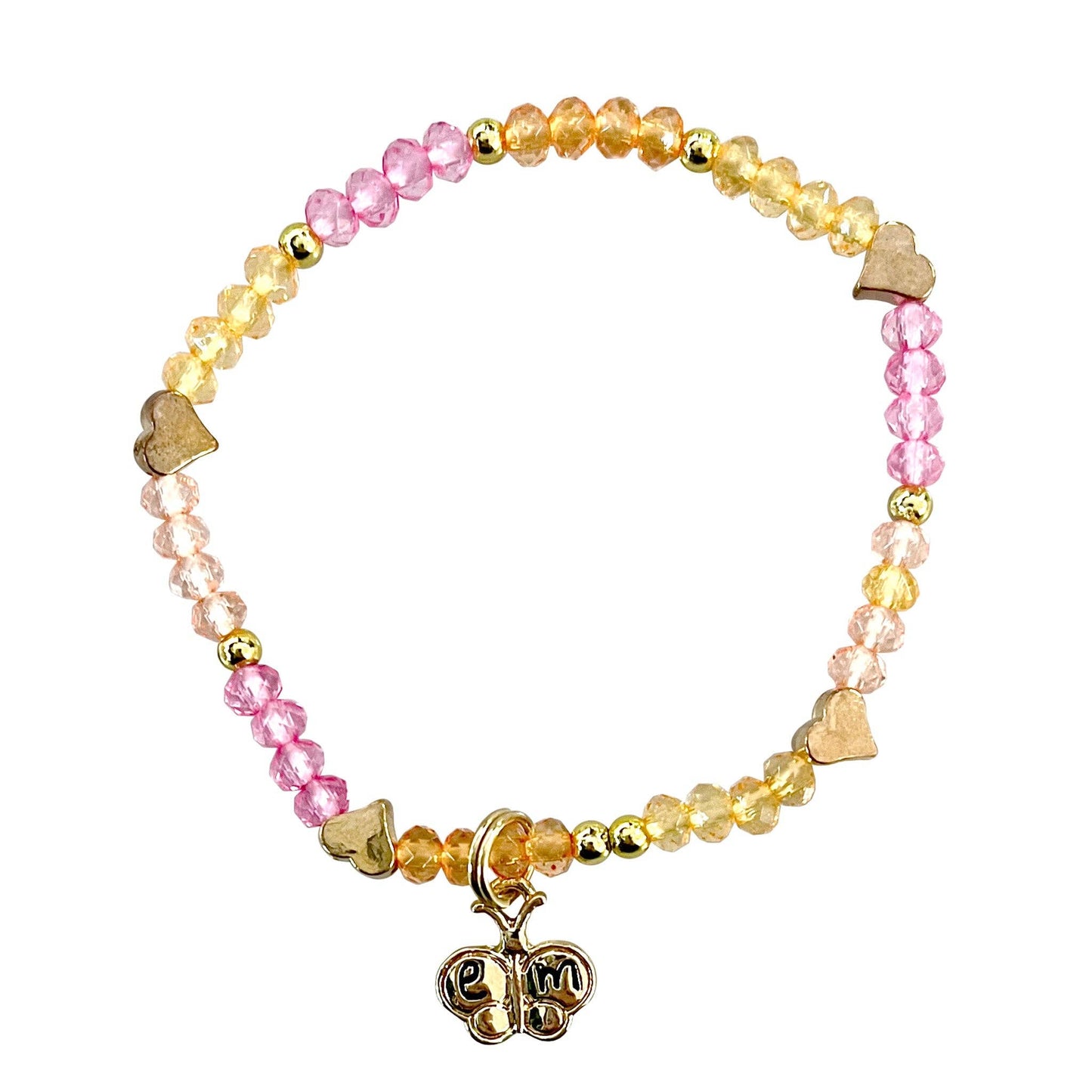 Pink Poppy - Emma Memma Bracelet Set - (Pack Size 6)