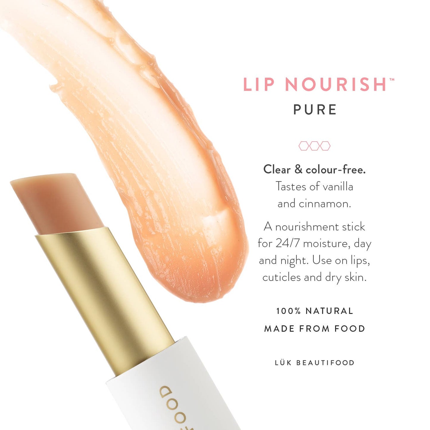 Lip Nourish Lipstick - Pure