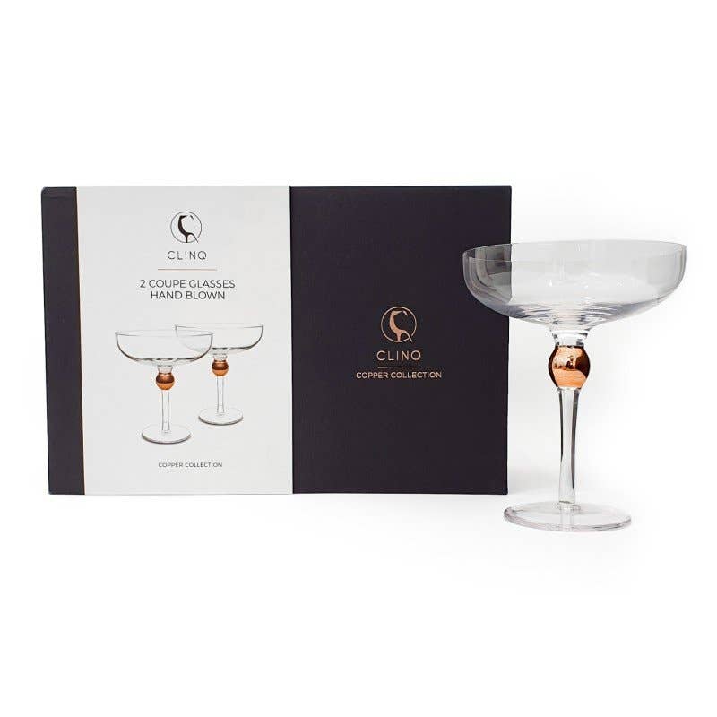 CLINQ - Coupe Glasses (Set of 2)
