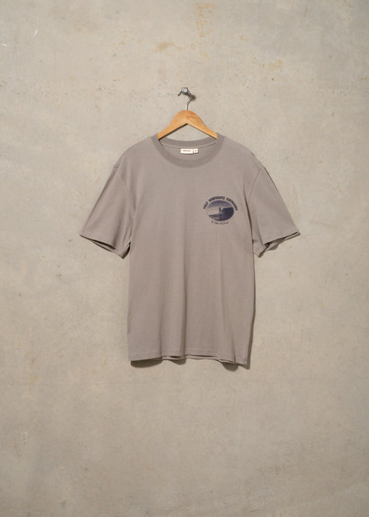 Fully Hand Shaped Tee - Grey