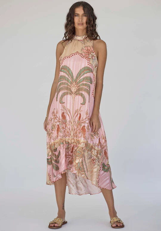 Midi Dress - Botanica Tropical