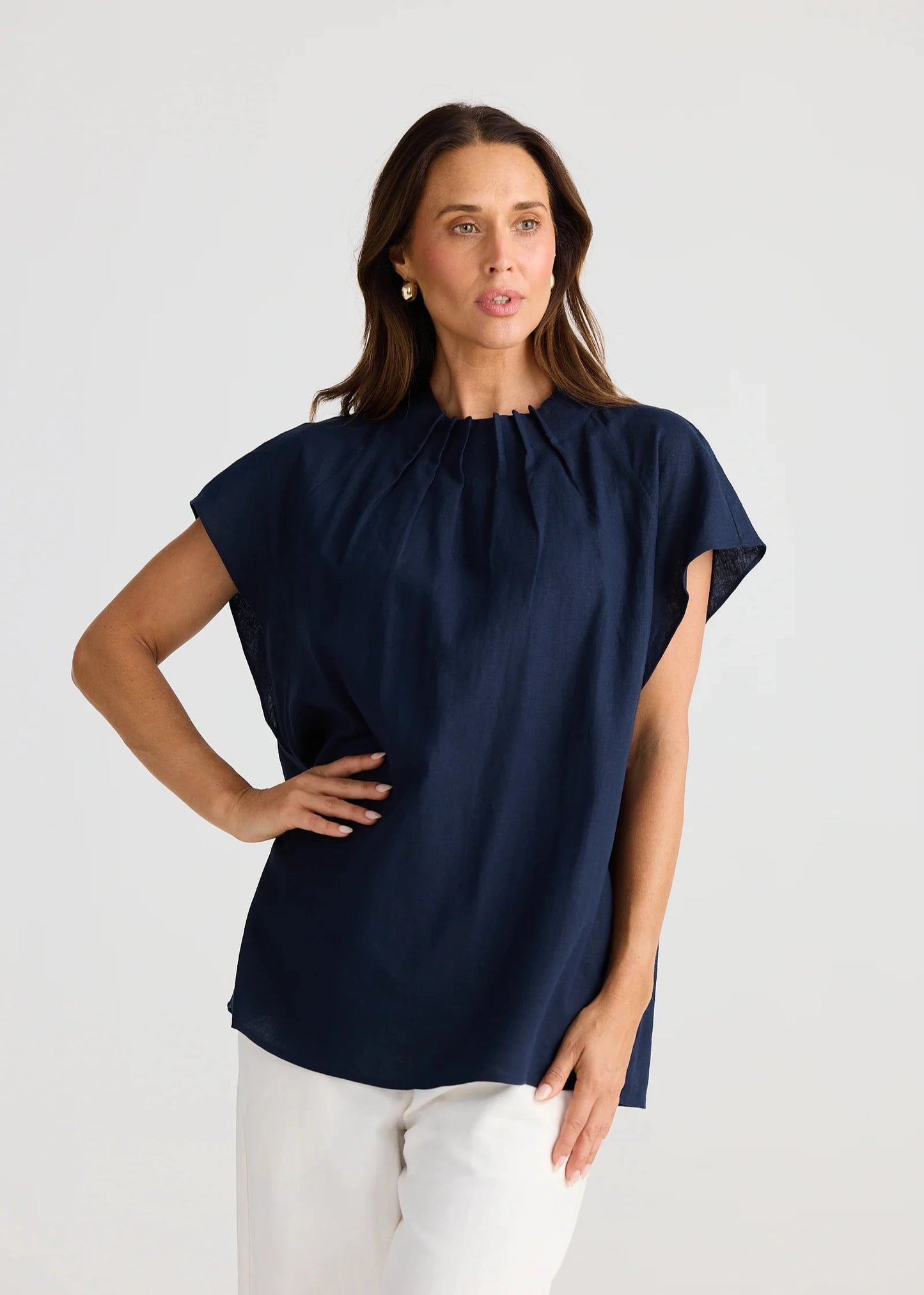 Elsie Top - Navy