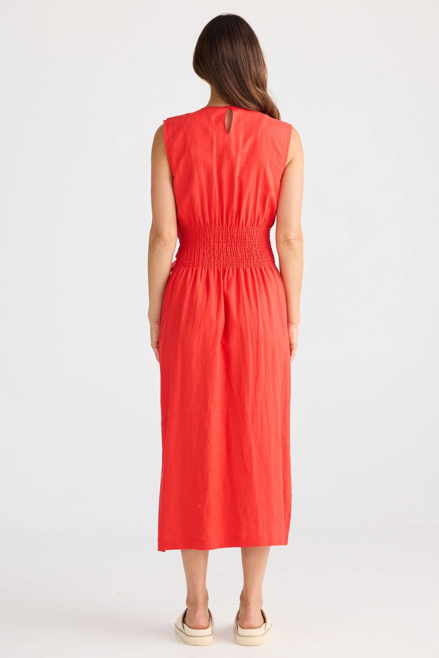 Turning Point Dress - Poppy Red