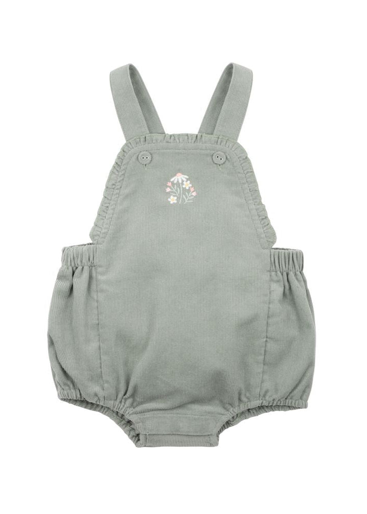 Ciara Cord Overalls - Dusty Sage