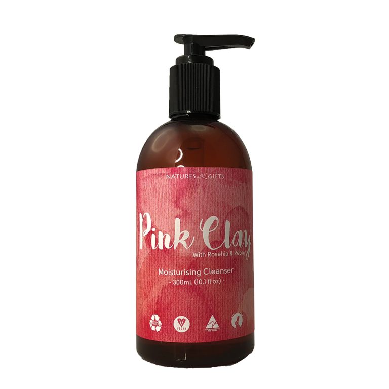 Pink Clay with Rosehip & Peony - Moisturising Cleanser
