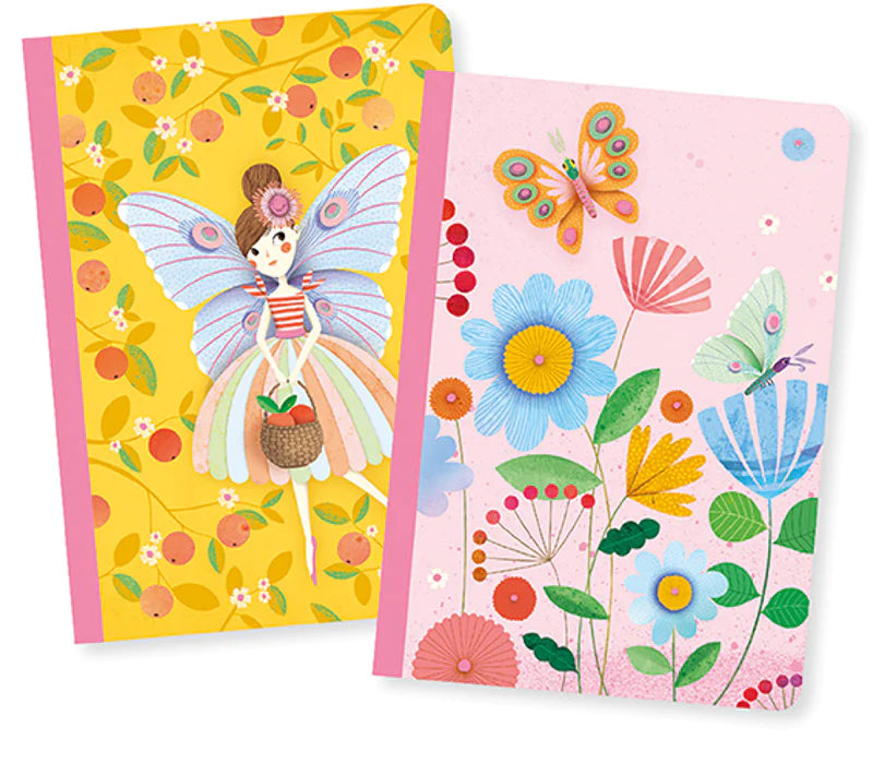 Rose Set of 2 Little Notebooks