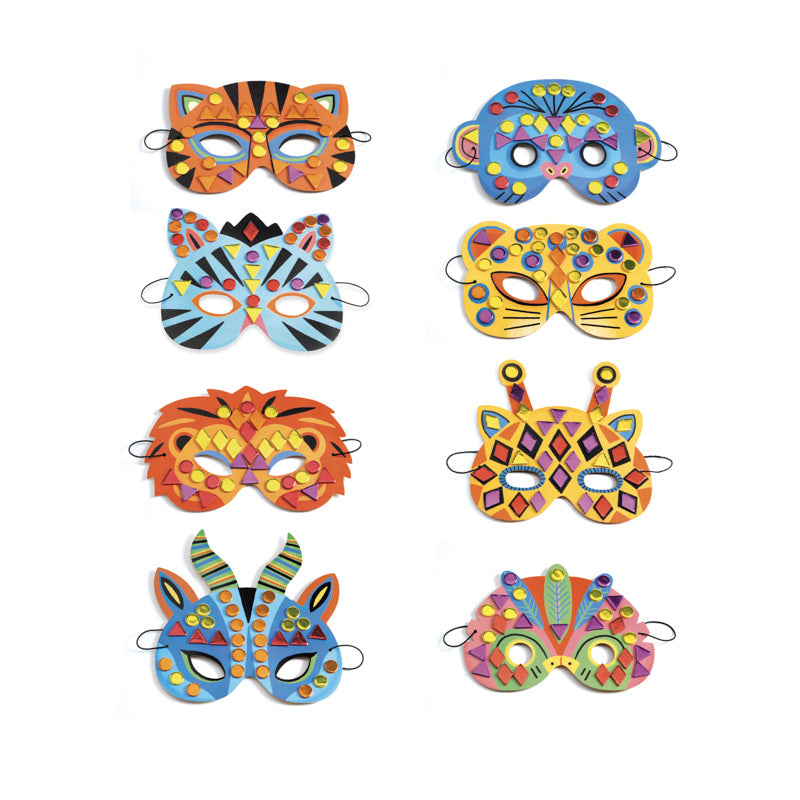 Do It Yourself Jungle Animal Masks