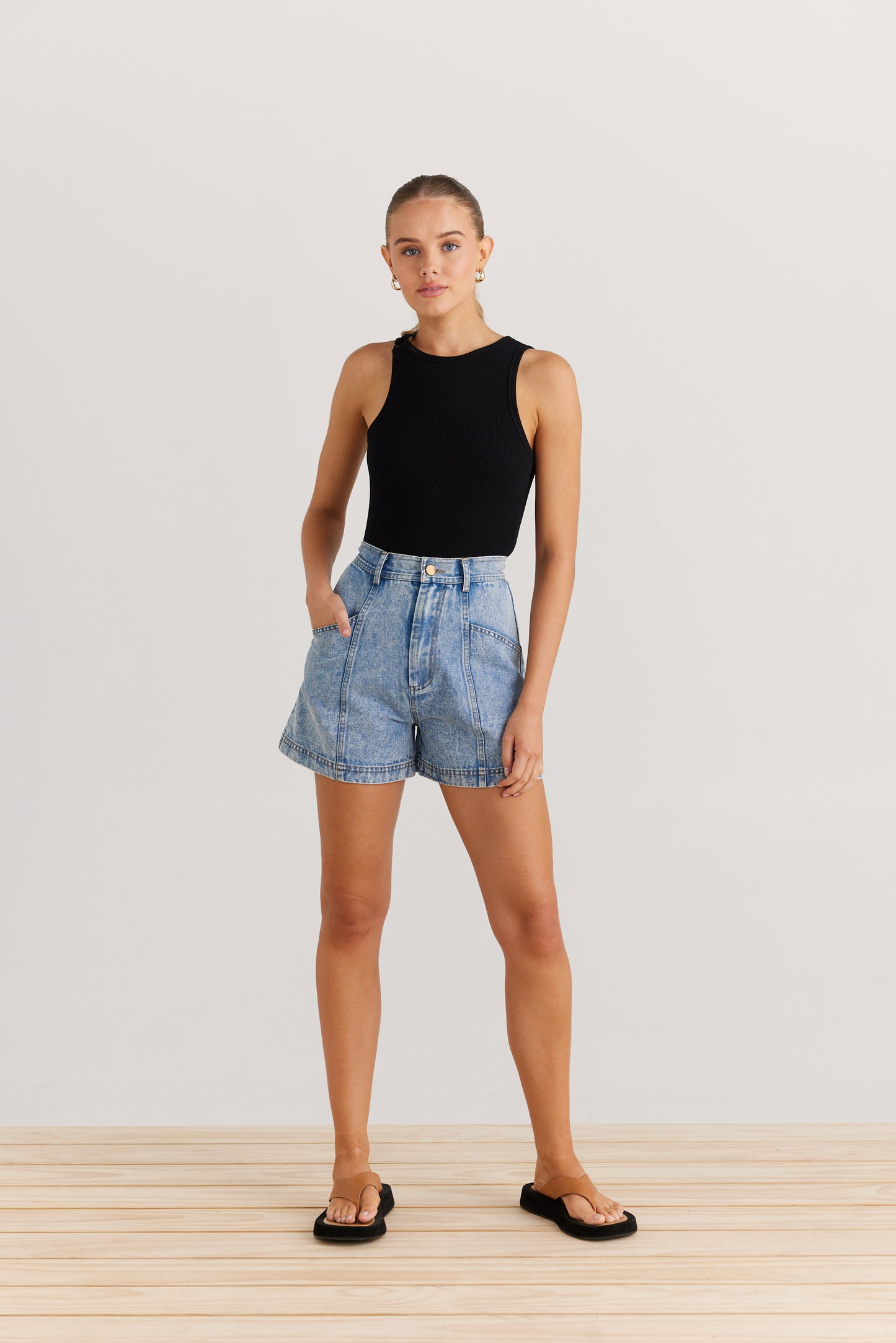 Defender Shorts - Denim
