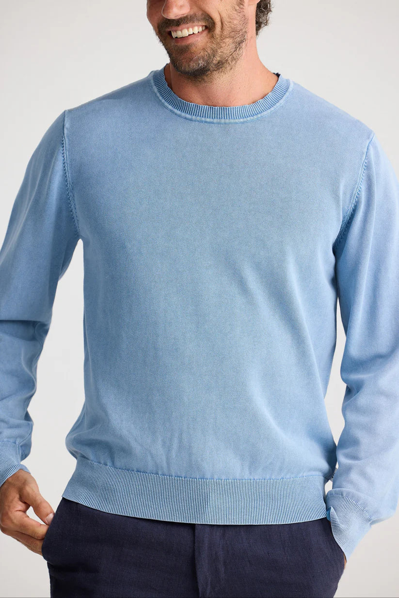 River Knit - Blue Shadow Wash