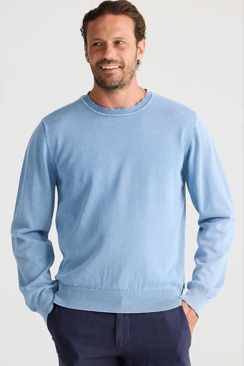 River Knit - Blue Shadow Wash