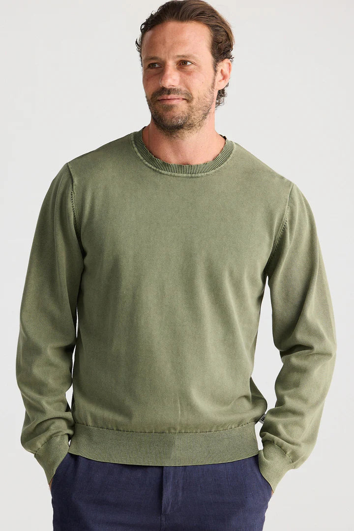 River Knit - Khaki Wash