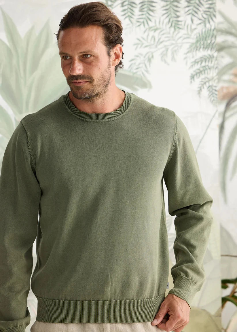 River Knit - Khaki Wash