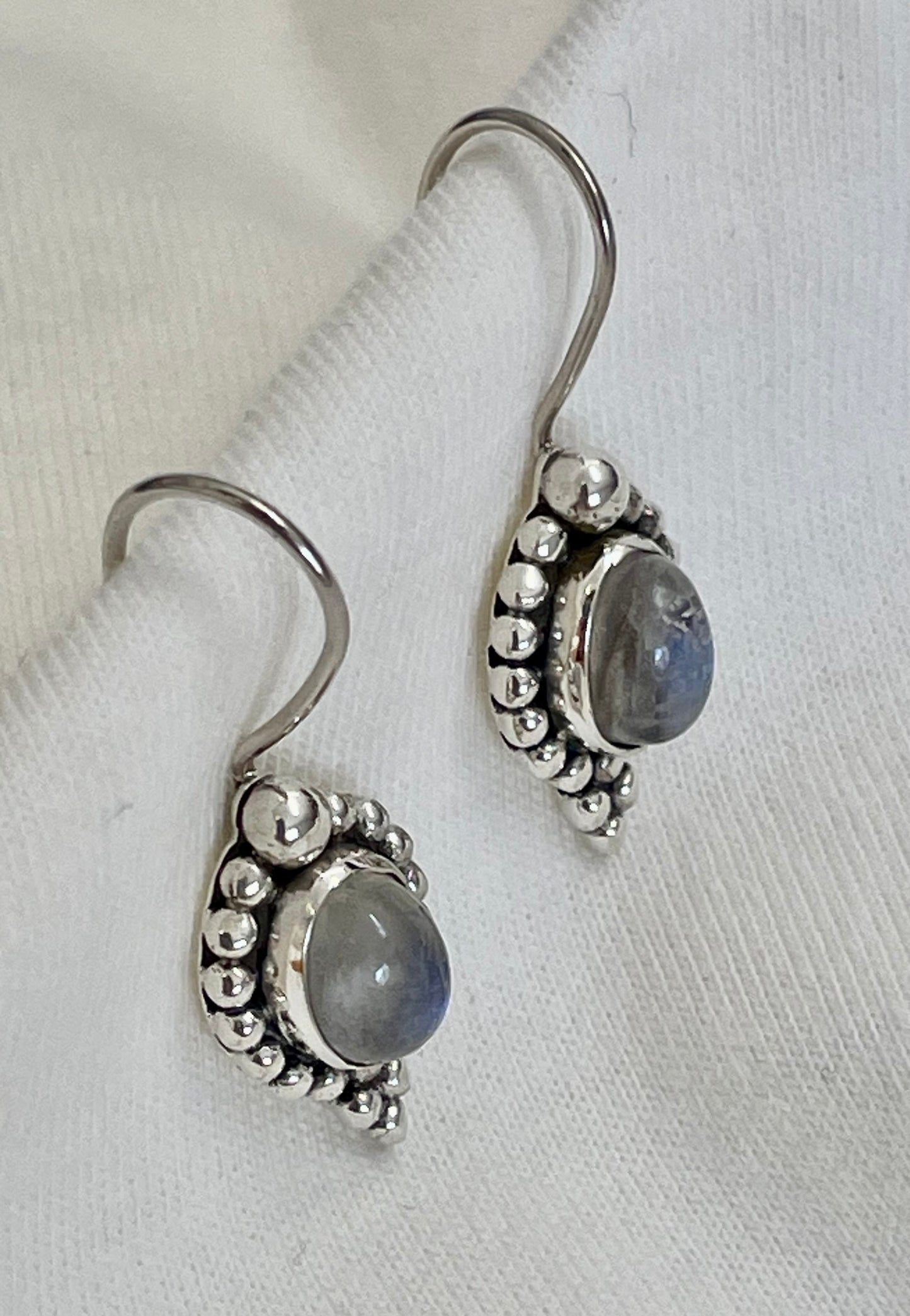Moonstone Mandala Earrings